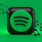 green and white logo illustration